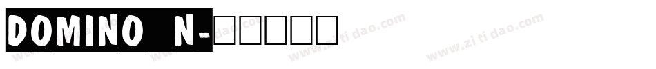 Domino_n字体转换