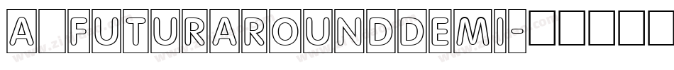 a_FuturaRoundDemi字体转换