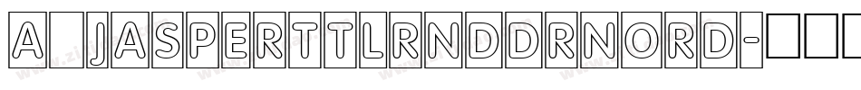 a_JasperTtlRndDrNord字体转换