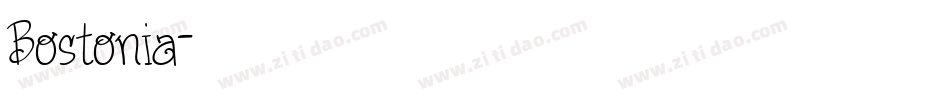 Bostonia字体转换 Bostonia字体转换