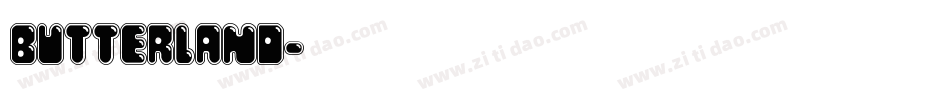 Butterland字体转换