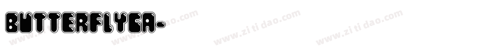 butterflyca字体转换