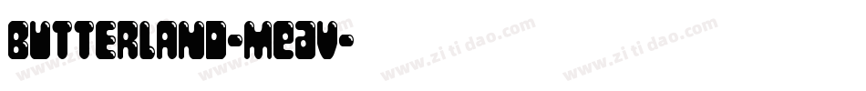 Butterland-mEAV字体转换
