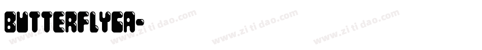 butterflyca字体转换