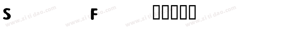 Springtime_Flourish字体转换