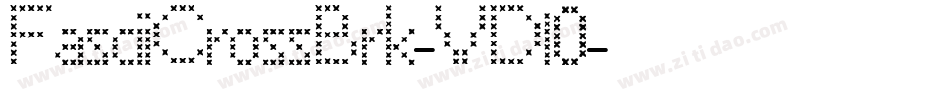 FasciiCrossBrk-VDl0字体转换
