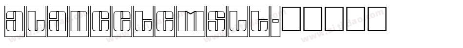 aLancetCmSlt字体转换