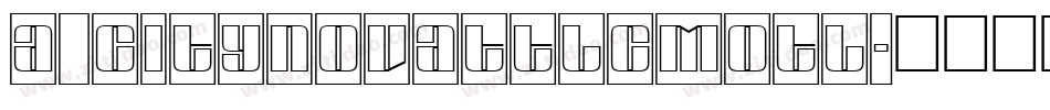 a_CityNovaTtlCmOtl字体转换