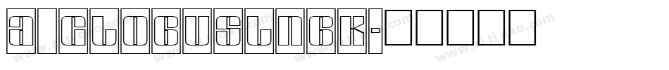 a_GlobusLnBk字体转换