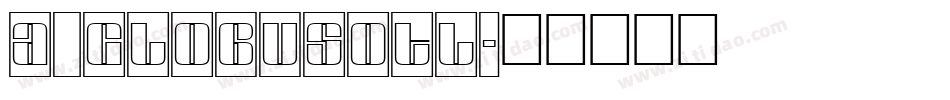 a_GlobusOtl字体转换