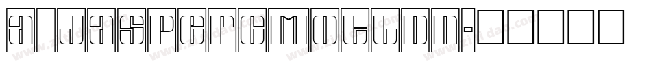 a_JasperCmOtlDn字体转换