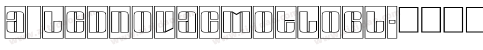 a_LCDNovaCmOtlObl字体转换