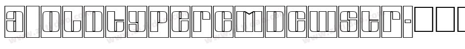 a_OldTyperCmDcWStr字体转换
