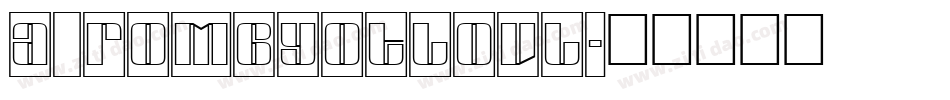 a_RombyOtlOvl字体转换