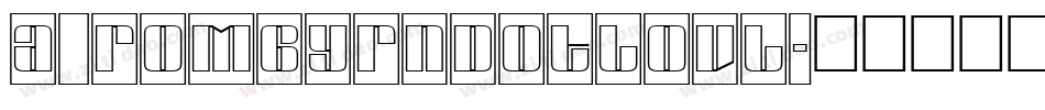 a_RombyRndOtlOvl字体转换