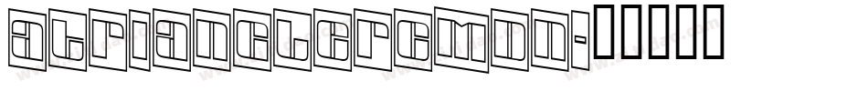 aTrianglerCmDn字体转换