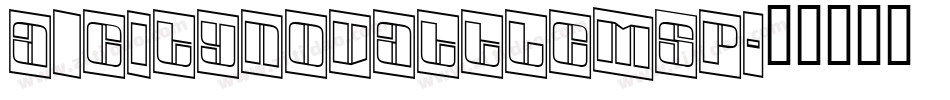 a_CityNovaTtlCmSp字体转换
