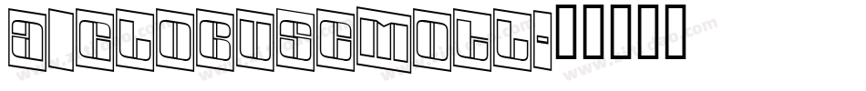 a_GlobusCmOtl字体转换