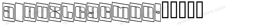 a_HuxleyCmDn字体转换