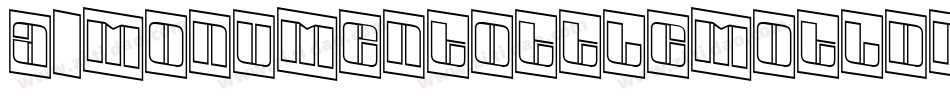 a_MonumentoTtlCmOtlDn字体转换