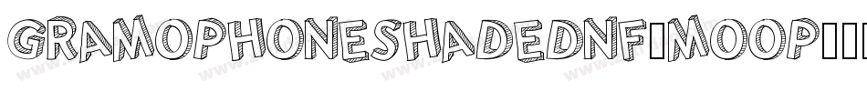 GramophoneShadedNf-MOOP字体转换
