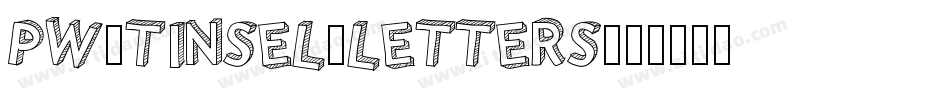 PW-Tinsel-Letters字体转换