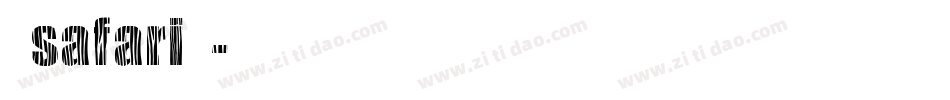 手机safari字库字体转换