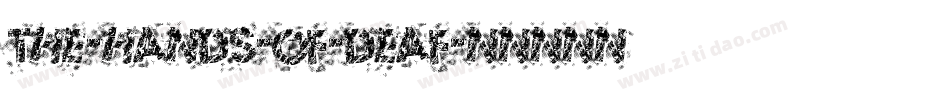 The-Hands-of-Deaf字体转换