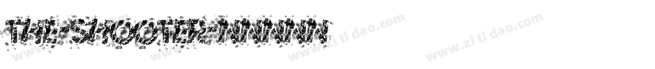 The-Shooter字体转换