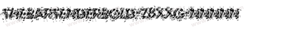 TheBartenderBold-z8XXG字体转换 TheBartenderBold-z8XXG字体转换