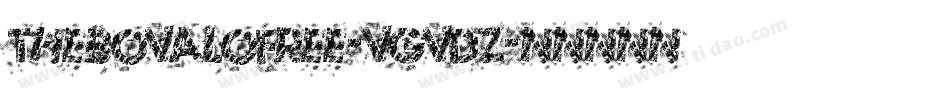 TheBovaloFree-VGVDZ字体转换