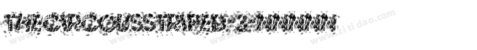 TheCircousStriped-3字体转换