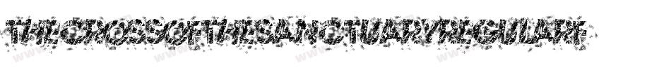 TheCrossOfTheSanctuaryRegularFonty-mBrv字体转换