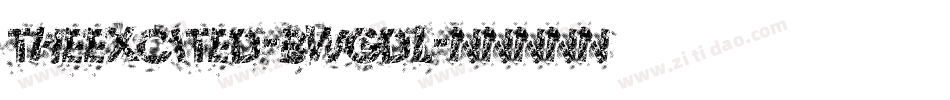 TheExcited-BWGdl字体转换 TheExcited-BWGdl字体转换