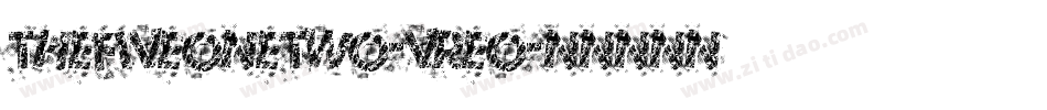 TheFiveonetwo-vreO字体转换 TheFiveonetwo-vreO字体转换