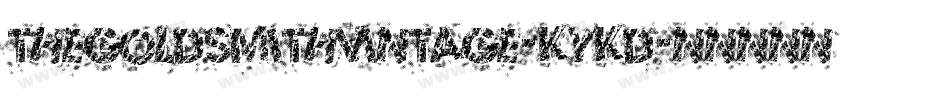 TheGoldsmithVintage-KYKD字体转换 TheGoldsmithVintage-KYKD字体转换