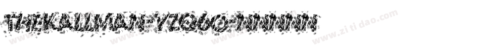 TheKallman-Yzq6O字体转换 TheKallman-Yzq6O字体转换