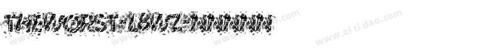 TheWorst-L8WZ字体转换