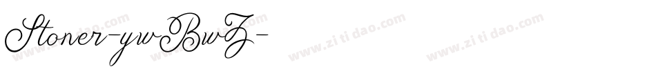 Stoner-ywBwZ字体转换