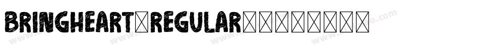 BringHeart-Regular-3字体转换