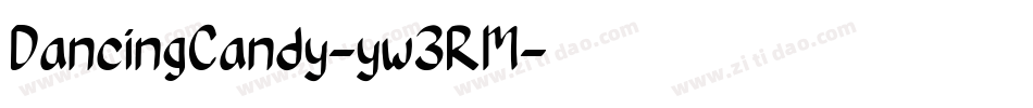 DancingCandy-yw3RM字体转换