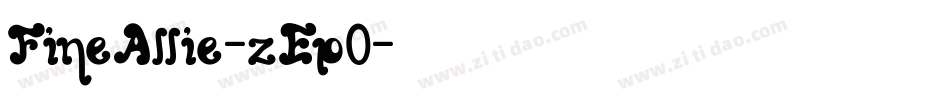 FineAllie-zEp0字体转换