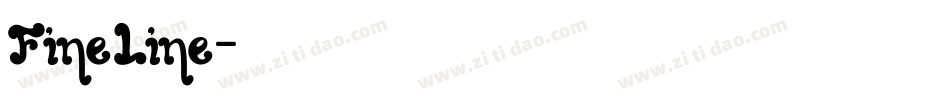 FineLine字体转换