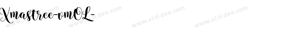 Xmastree-vmOL字体转换
