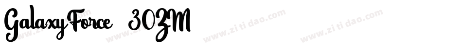 GalaxyForce-30ZM字体转换