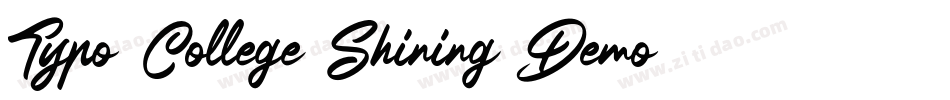 Typo-College-Shining-Demo字体转换