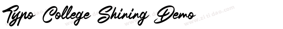 Typo-College-Shining-Demo字体转换