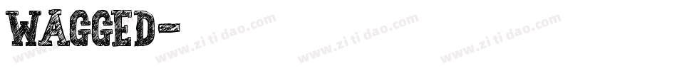 wagged字体转换