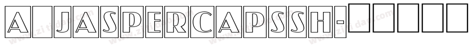 a_JasperCapsSh字体转换