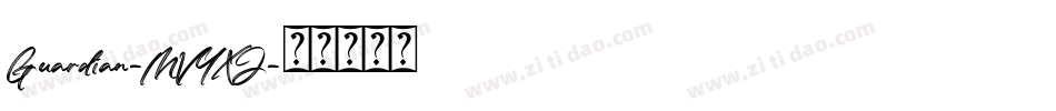 Guardian-MVYXJ字体转换